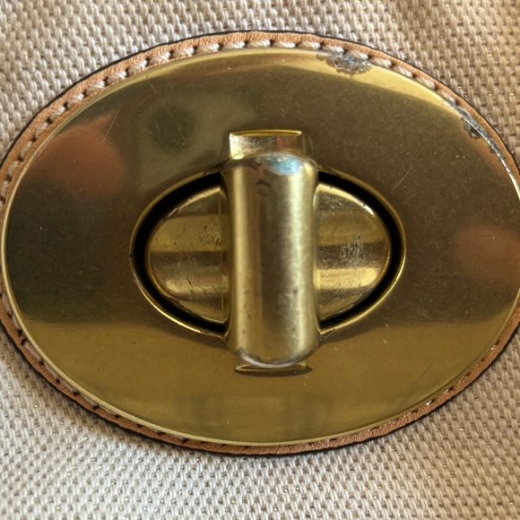 Coach canvas beach umbrella tote - Picture 5 of 16